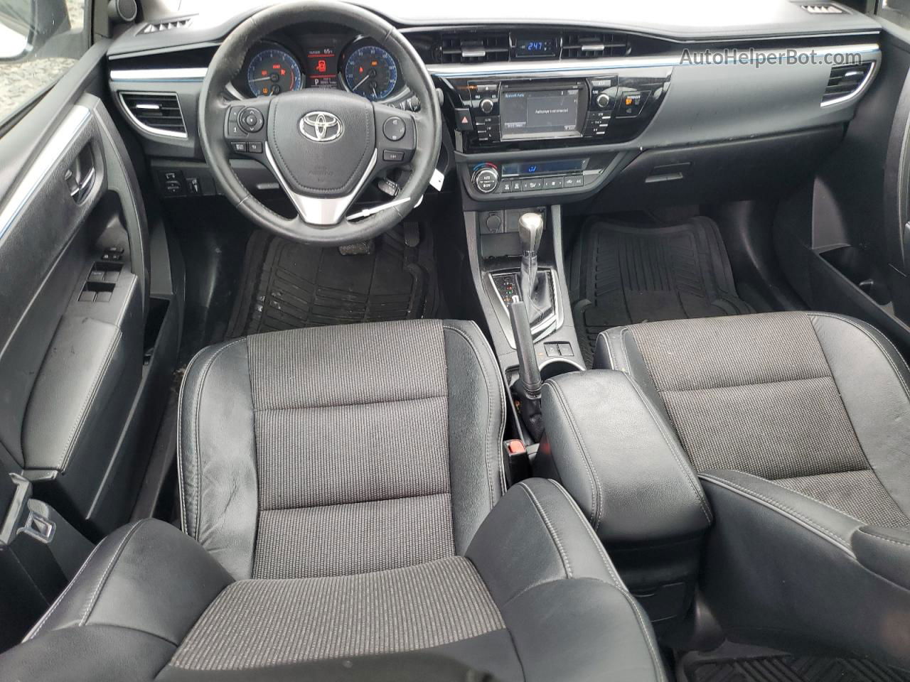 2014 Toyota Corolla L Белый vin: 2T1BURHE5EC095198