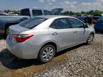 2014 Toyota Corolla L Silver vin: 2T1BURHE5EC130435