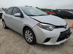 2014 Toyota Corolla L Silver vin: 2T1BURHE5EC210043