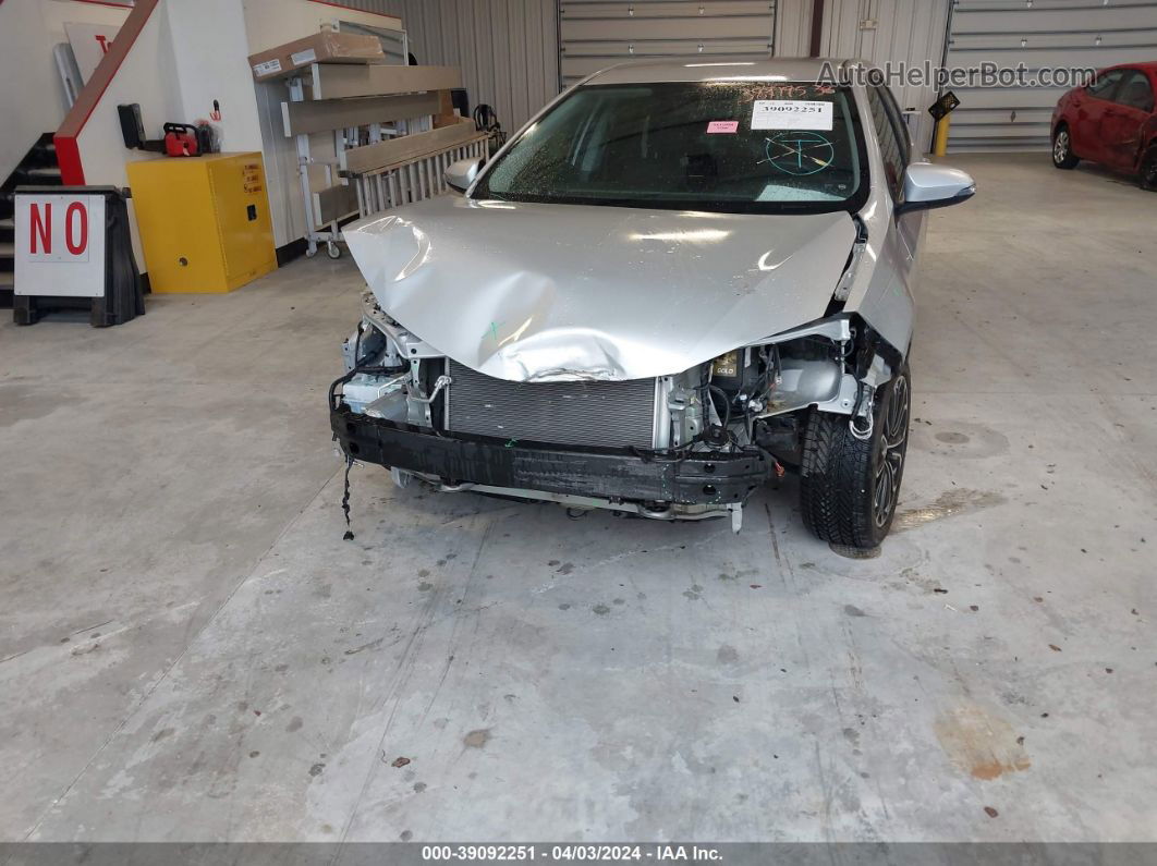 2014 Toyota Corolla S Plus Silver vin: 2T1BURHE5EC215615