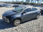 2015 Toyota Corolla L Gray vin: 2T1BURHE5FC252083