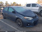 2015 Toyota Corolla S Plus Blue vin: 2T1BURHE5FC252374