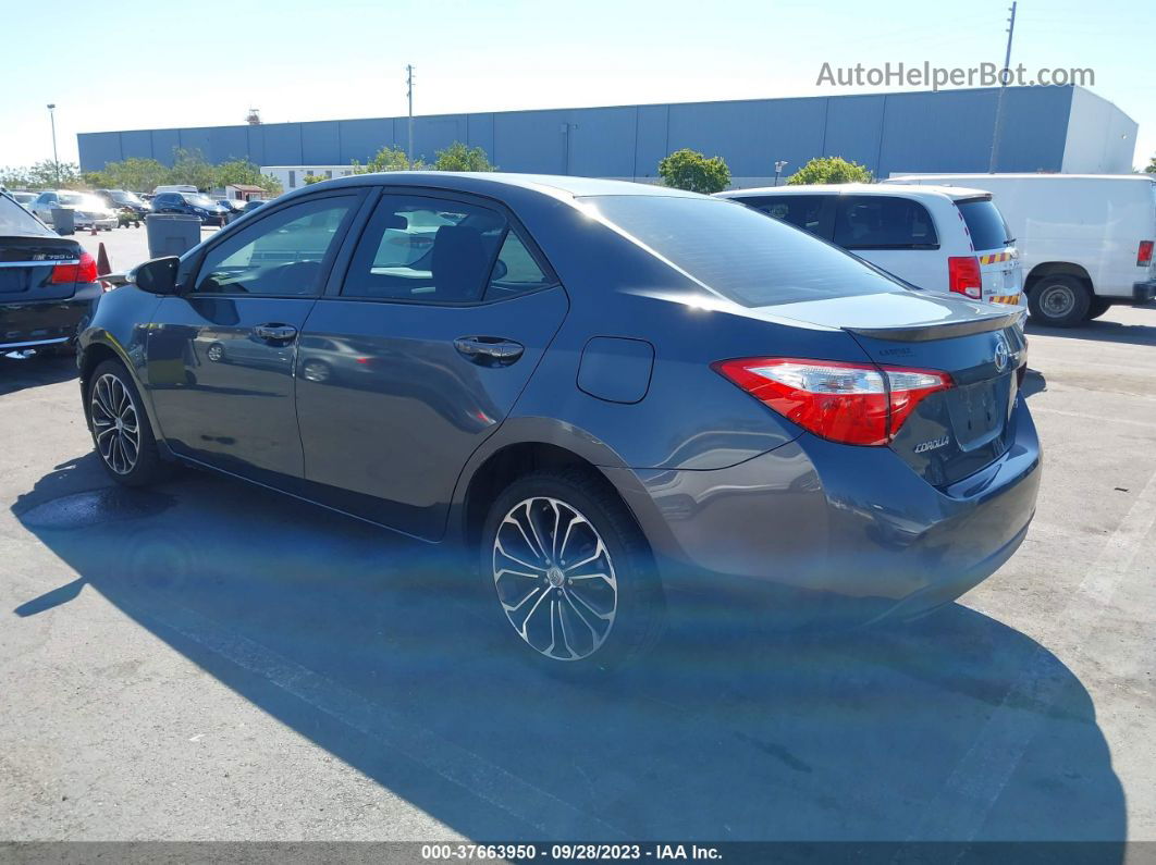 2015 Toyota Corolla S Plus Серый vin: 2T1BURHE5FC271121