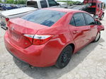 2015 Toyota Corolla L Red vin: 2T1BURHE5FC276271