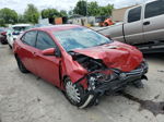 2015 Toyota Corolla L Red vin: 2T1BURHE5FC276271