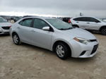 2015 Toyota Corolla L Silver vin: 2T1BURHE5FC298562