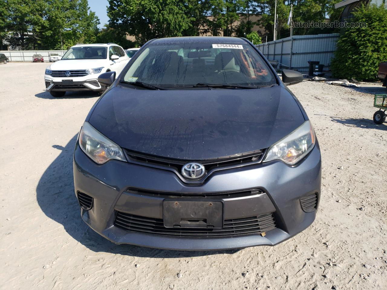 2015 Toyota Corolla L Gray vin: 2T1BURHE5FC302450