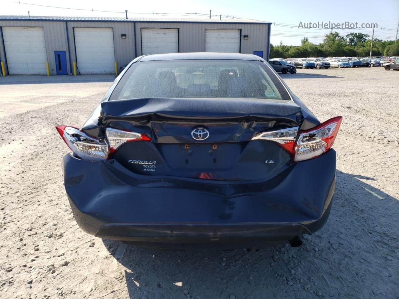 2015 Toyota Corolla L Gray vin: 2T1BURHE5FC302450