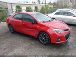 2015 Toyota Corolla Le Красный vin: 2T1BURHE5FC316722