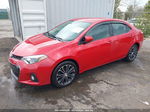 2015 Toyota Corolla Le Красный vin: 2T1BURHE5FC316722