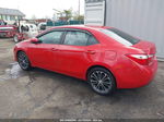 2015 Toyota Corolla Le Red vin: 2T1BURHE5FC316722