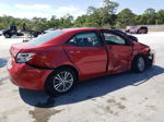 2015 Toyota Corolla L Red vin: 2T1BURHE5FC324772