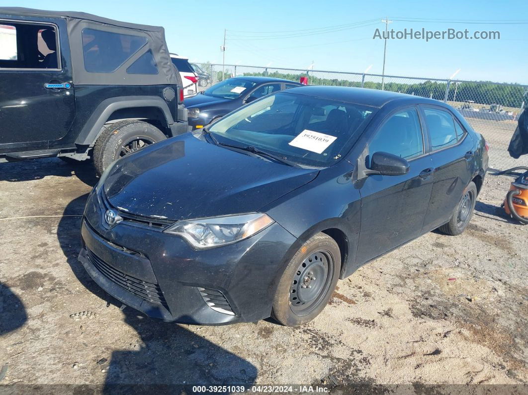 2015 Toyota Corolla Le Black vin: 2T1BURHE5FC335769