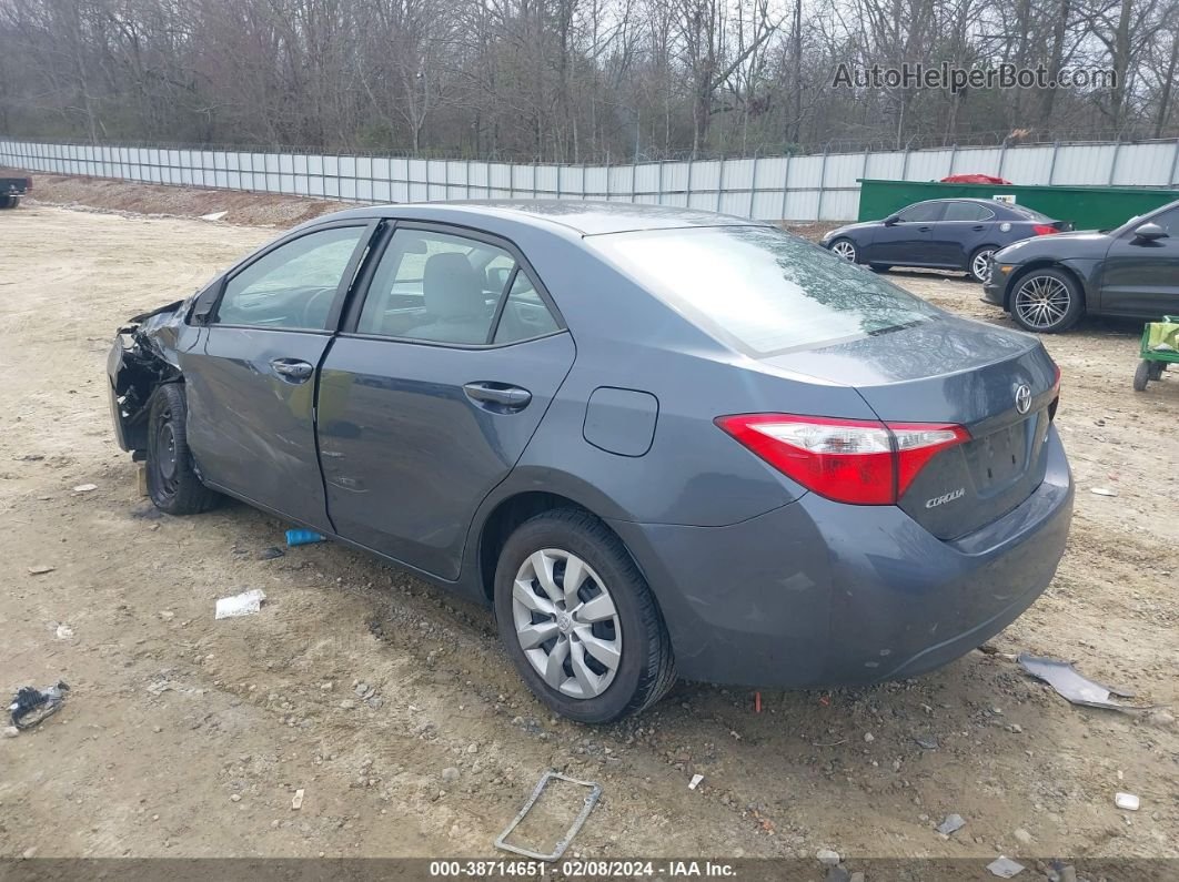 2015 Toyota Corolla Le Синий vin: 2T1BURHE5FC346626