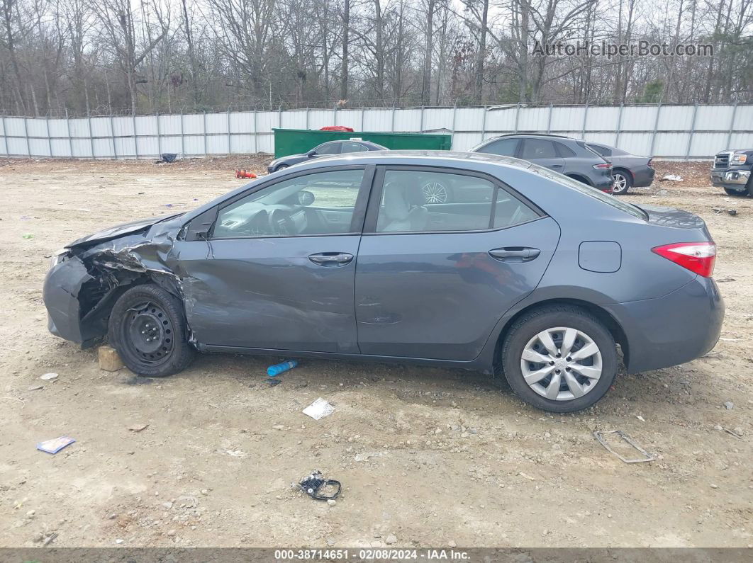 2015 Toyota Corolla Le Синий vin: 2T1BURHE5FC346626