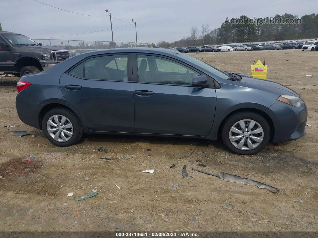 2015 Toyota Corolla Le Синий vin: 2T1BURHE5FC346626