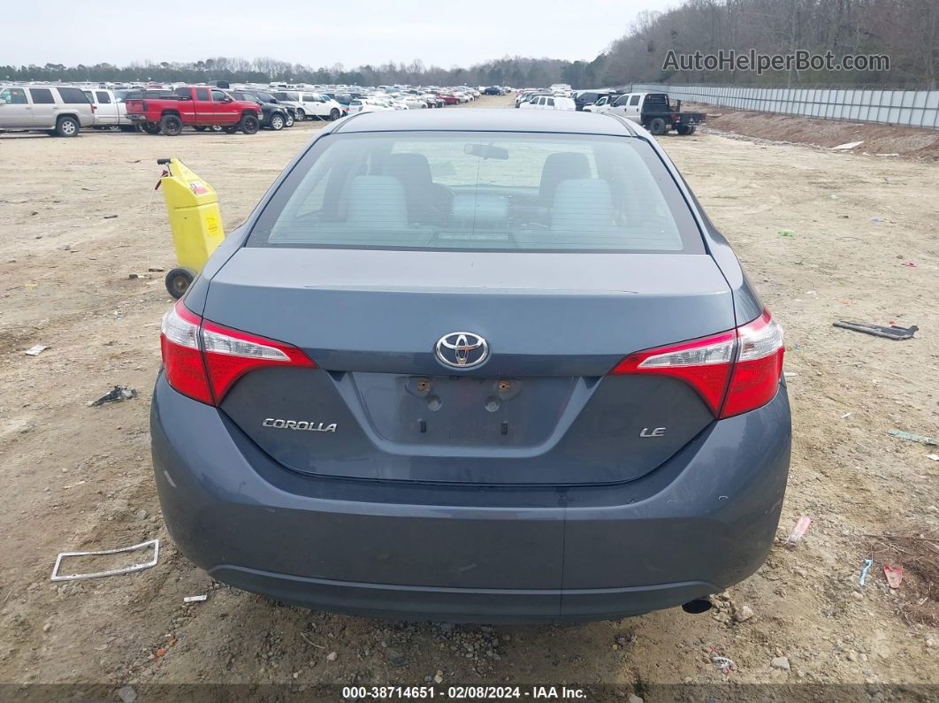 2015 Toyota Corolla Le Синий vin: 2T1BURHE5FC346626