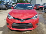 2015 Toyota Corolla L Красный vin: 2T1BURHE5FC365578