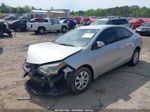 2015 Toyota Corolla L Silver vin: 2T1BURHE5FC372790