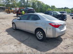 2015 Toyota Corolla L Silver vin: 2T1BURHE5FC372790