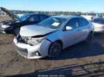 2015 Toyota Corolla S Plus Silver vin: 2T1BURHE5FC384115