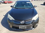 2015 Toyota Corolla L Black vin: 2T1BURHE5FC386088