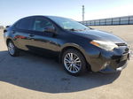 2015 Toyota Corolla L Black vin: 2T1BURHE5FC386088