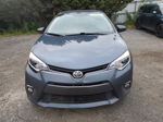 2015 Toyota Corolla L Синий vin: 2T1BURHE5FC435273