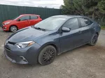 2015 Toyota Corolla L Blue vin: 2T1BURHE5FC435273