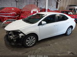 2015 Toyota Corolla Le Белый vin: 2T1BURHE5FC443213