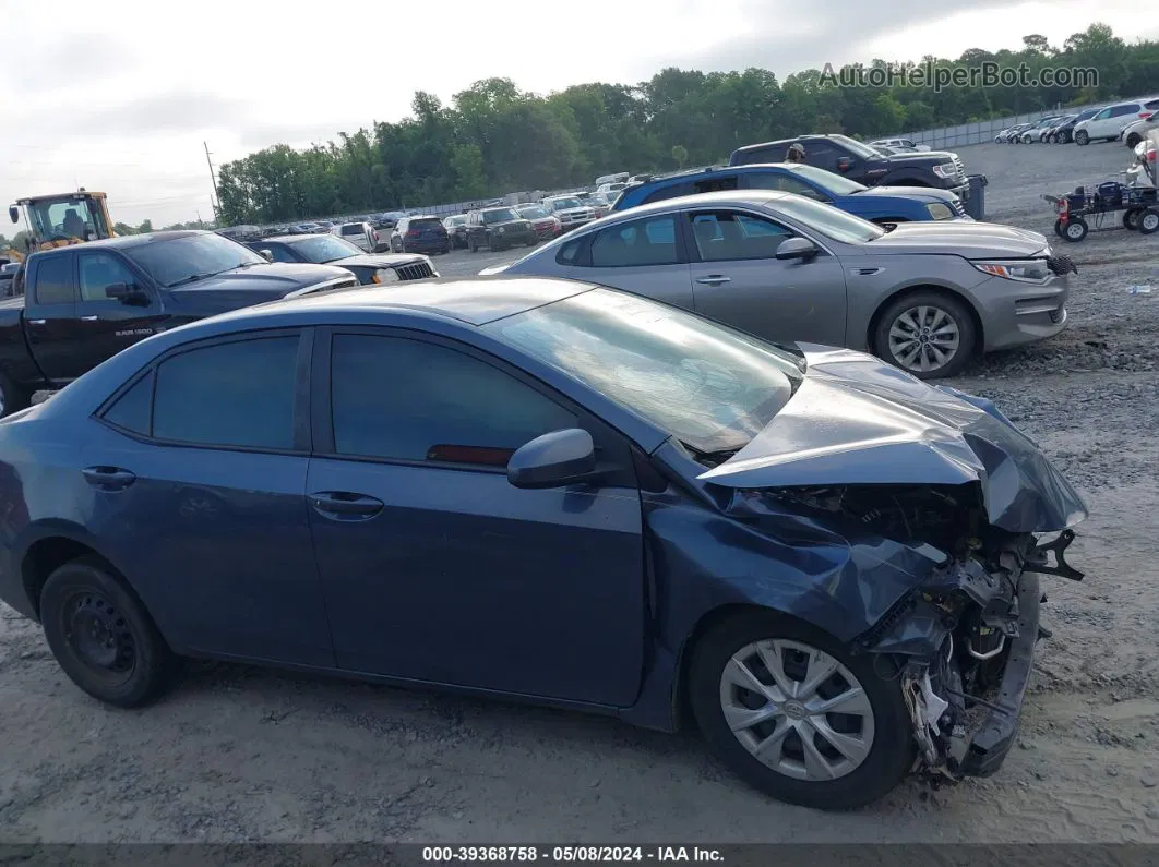 2016 Toyota Corolla L Серый vin: 2T1BURHE5GC539392