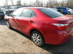 2016 Toyota Corolla Le Red vin: 2T1BURHE5GC644241