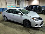 2016 Toyota Corolla L Серебряный vin: 2T1BURHE5GC666322