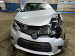 2016 Toyota Corolla L Silver vin: 2T1BURHE5GC666322