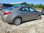 2016 Toyota Corolla L Gray vin: 2T1BURHE5GC699529