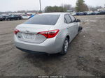 2016 Toyota Corolla L Silver vin: 2T1BURHE5GC729774