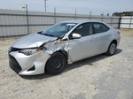 2017 Toyota Corolla L Silver vin: 2T1BURHE5HC749055