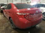 2017 Toyota Corolla L Красный vin: 2T1BURHE5HC797476