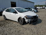 2017 Toyota Corolla L White vin: 2T1BURHE5HC798322