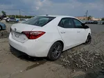 2017 Toyota Corolla L White vin: 2T1BURHE5HC798322