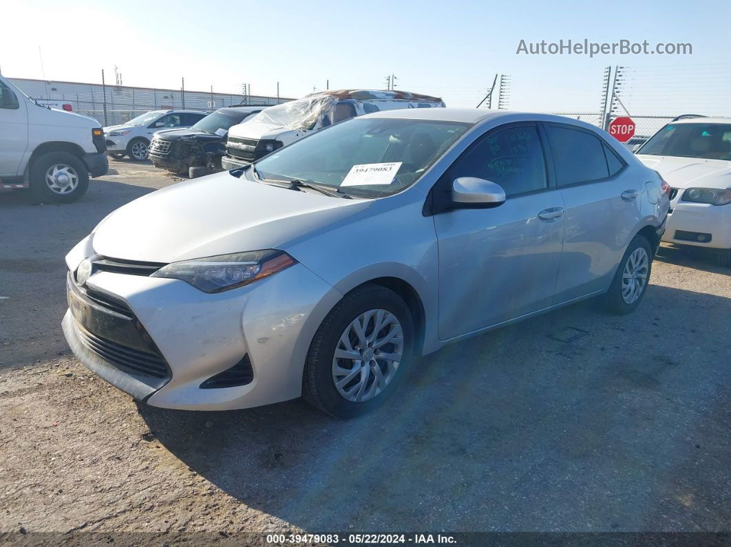 2017 Toyota Corolla Le Gray vin: 2T1BURHE5HC818116