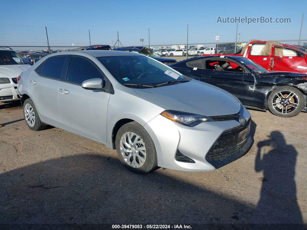 2017 Toyota Corolla Le Gray vin: 2T1BURHE5HC818116