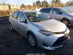 2017 Toyota Corolla Le Silver vin: 2T1BURHE5HC821520