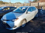 2017 Toyota Corolla Le Silver vin: 2T1BURHE5HC821520