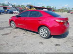 2017 Toyota Corolla Le Red vin: 2T1BURHE5HC823610