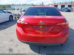 2017 Toyota Corolla Le Red vin: 2T1BURHE5HC823610