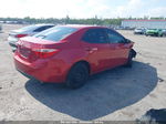 2017 Toyota Corolla Le Red vin: 2T1BURHE5HC823610