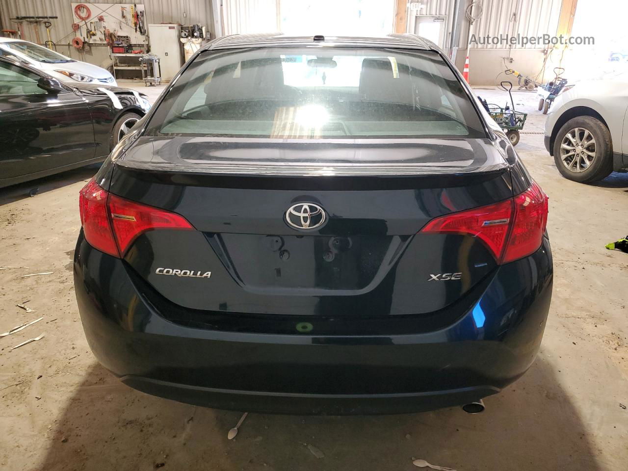 2017 Toyota Corolla L Blue vin: 2T1BURHE5HC836812