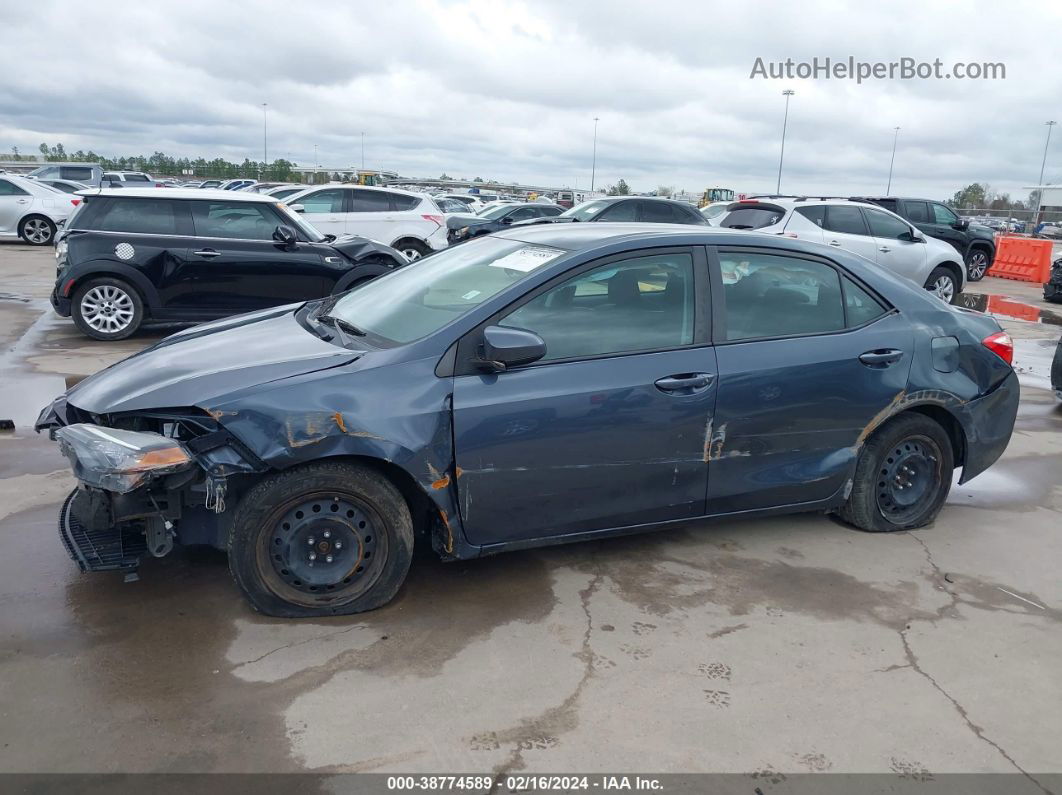 2017 Toyota Corolla Le Gray vin: 2T1BURHE5HC837104