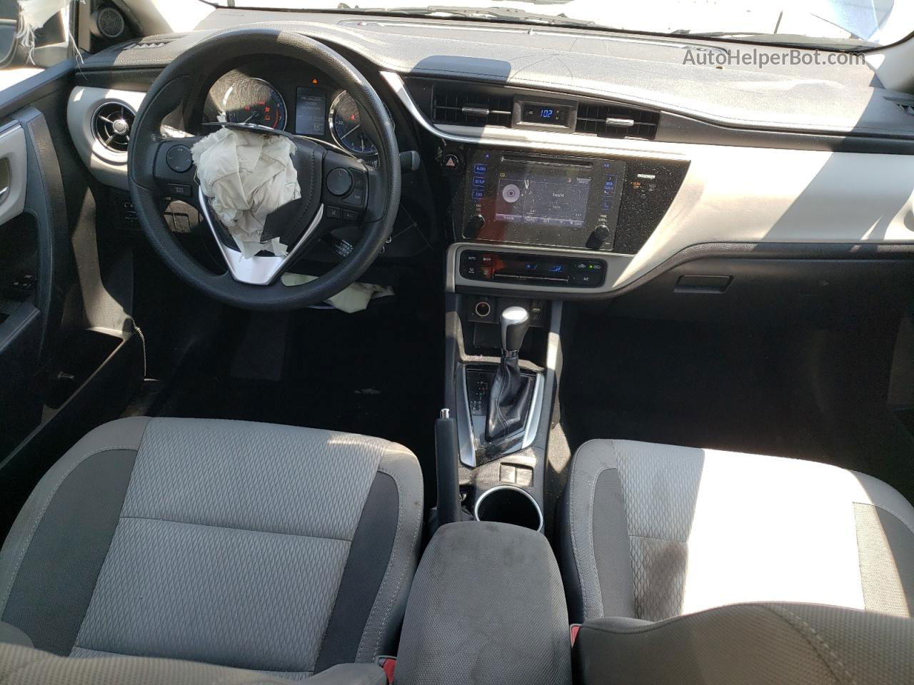 2017 Toyota Corolla L Синий vin: 2T1BURHE5HC847440